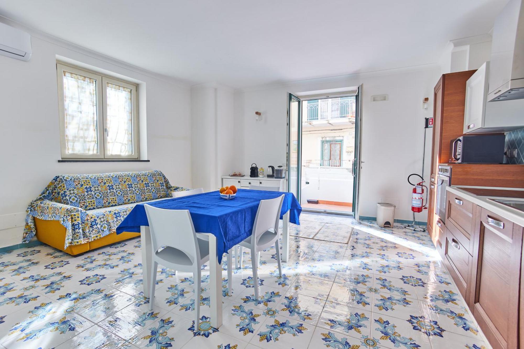 Seashell Apartment Minori Buitenkant foto